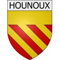 Hounoux 11 ville Stickers blason autocollant adhésif