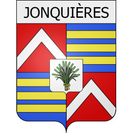 Stickers coat of arms Escales adhesive sticker