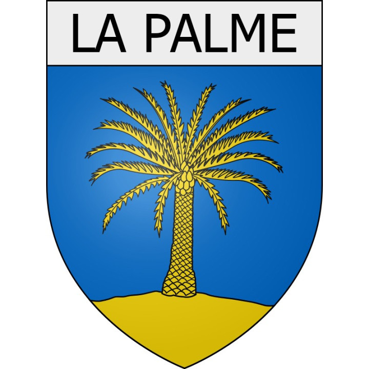 Pegatinas escudo de armas de Escales adhesivo de la etiqueta engomada
