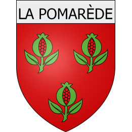 Stickers coat of arms Escales adhesive sticker