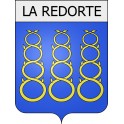 La Redorte  11 ville Stickers blason autocollant adhésif
