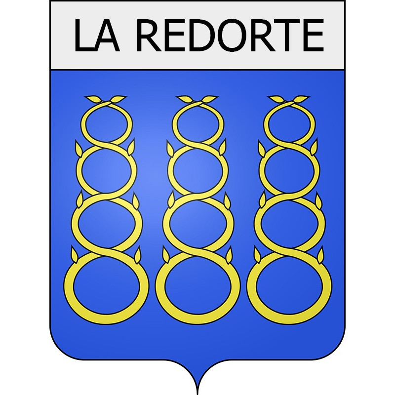 Pegatinas escudo de armas de Escales adhesivo de la etiqueta engomada