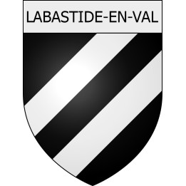 Stickers coat of arms Escales adhesive sticker