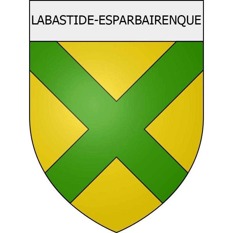 Stickers coat of arms Escales adhesive sticker