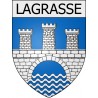 Stickers coat of arms Escales adhesive sticker