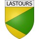Lastours 11 ville Stickers blason autocollant adhésif