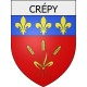 Stickers coat of arms Braine adhesive sticker