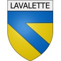 Lavalette 11 ville Stickers blason autocollant adhésif