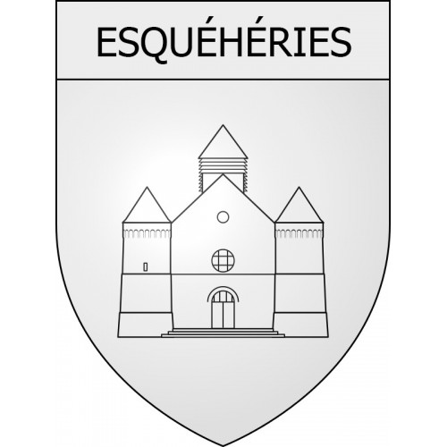 Pegatinas escudo de armas de Braine adhesivo de la etiqueta engomada