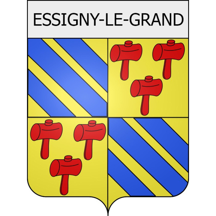 Stickers coat of arms Braine adhesive sticker