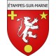 Stickers coat of arms Braine adhesive sticker