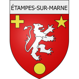 Stickers coat of arms Braine adhesive sticker