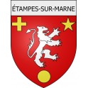 Pegatinas escudo de armas de Braine adhesivo de la etiqueta engomada