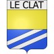 Le Clat 11 ville Stickers blason autocollant adhésif