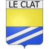 Le Clat 11 ville Stickers blason autocollant adhésif
