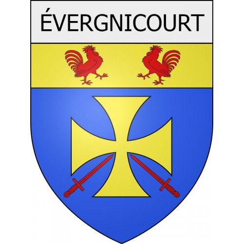 Stickers coat of arms Braine adhesive sticker