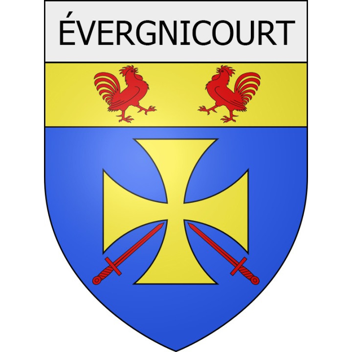 Stickers coat of arms Braine adhesive sticker