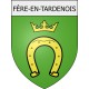 Stickers coat of arms Braine adhesive sticker