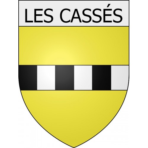 Stickers coat of arms Escales adhesive sticker