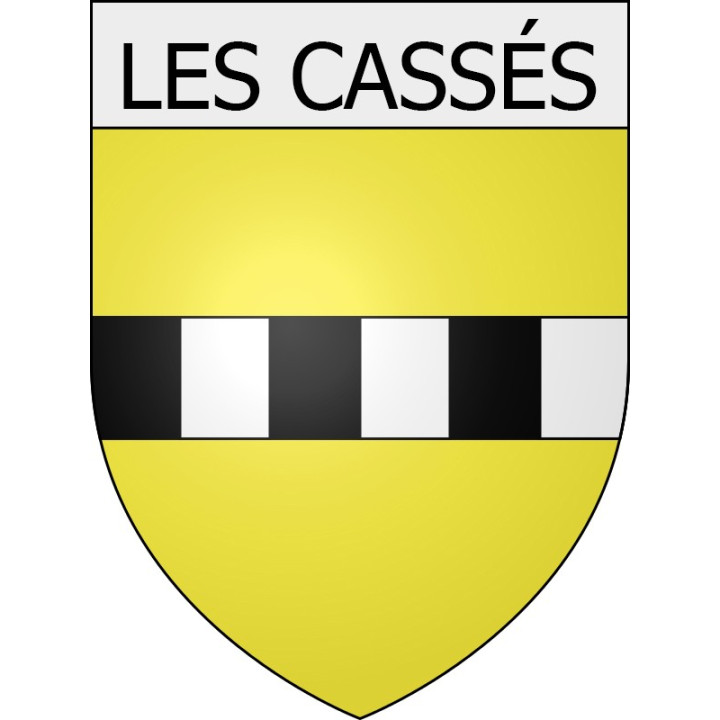 Stickers coat of arms Escales adhesive sticker