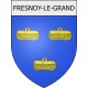 fresnoy-le-grand 02 ville Stickers blason autocollant adhésif