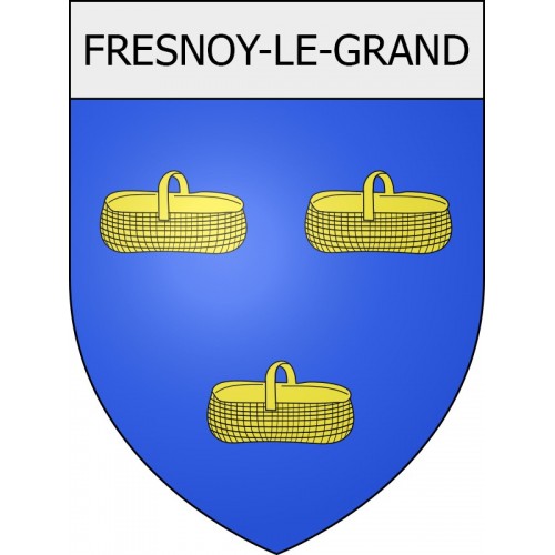 Pegatinas escudo de armas de Braine adhesivo de la etiqueta engomada