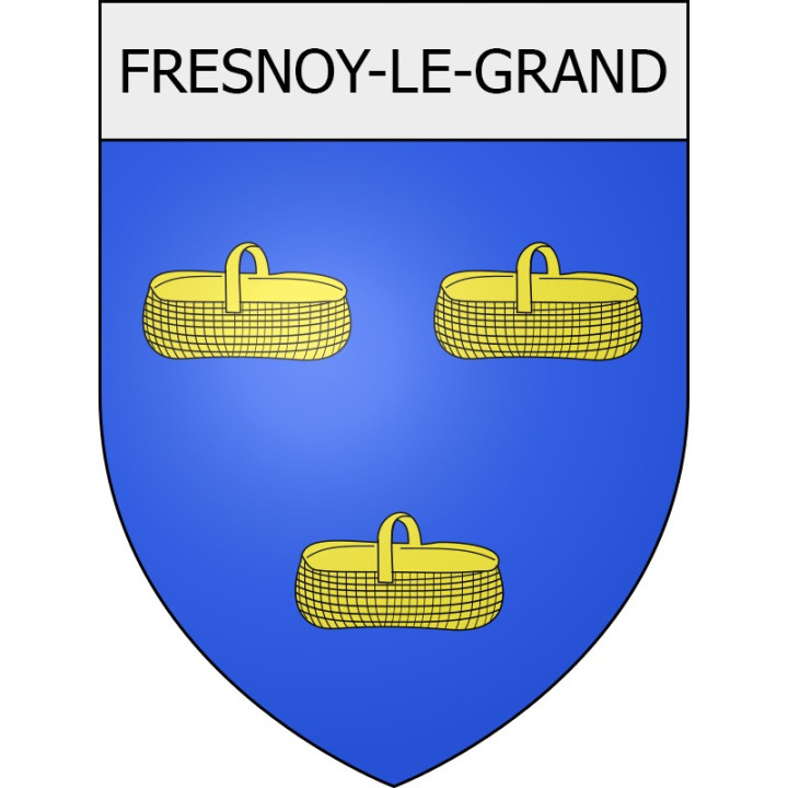 Pegatinas escudo de armas de Braine adhesivo de la etiqueta engomada