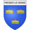 fresnoy-le-grand 02 ville Stickers blason autocollant adhésif