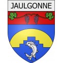 jaulgonne 02 ville Stickers blason autocollant adhésif