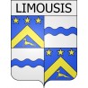Limousis 11 ville Stickers blason autocollant adhésif
