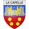 Stickers coat of arms Braine adhesive sticker