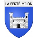 la-ferté-milon 02 ville Stickers blason autocollant adhésif