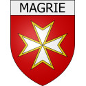 Escales Sticker wappen, gelsenkirchen, augsburg, klebender aufkleber