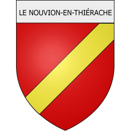 Pegatinas escudo de armas de Braine adhesivo de la etiqueta engomada