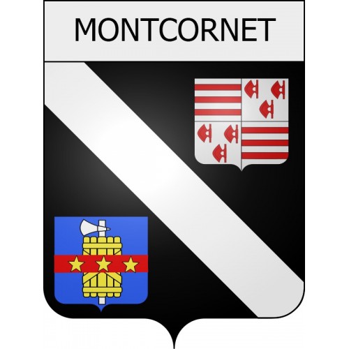 Adesivi stemma Braine adesivo