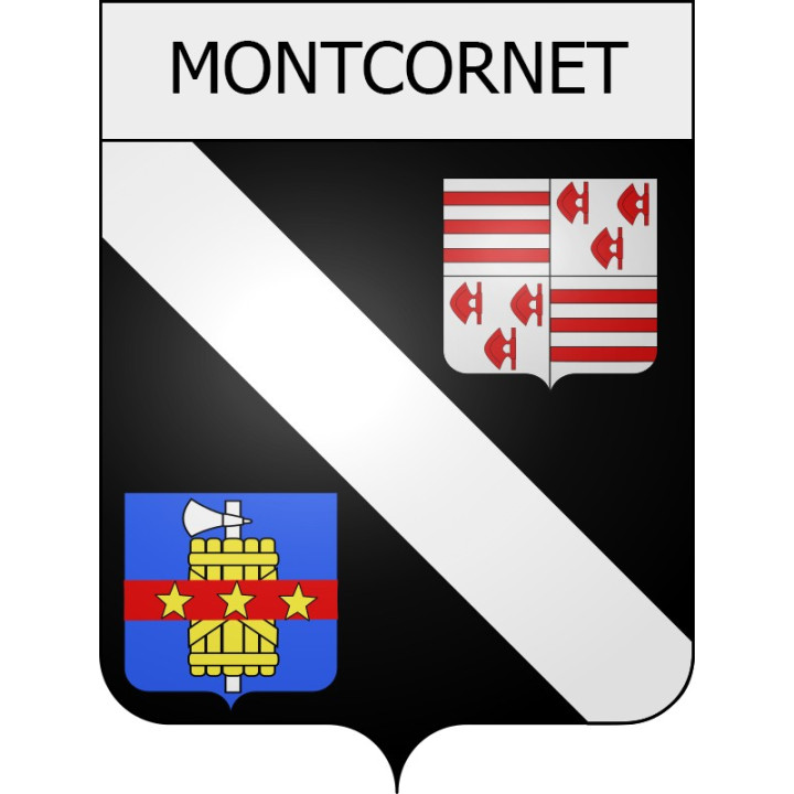 Braine Sticker wappen, gelsenkirchen, augsburg, klebender aufkleber