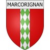 Marcorignan 11 ville Stickers blason autocollant adhésif