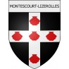 montescourt-lizerolles 02 ville Stickers blason autocollant adhésif