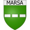 Marsa 11 ville Stickers blason autocollant adhésif