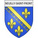 neuilly-saint-front 02 ville Stickers blason autocollant adhésif