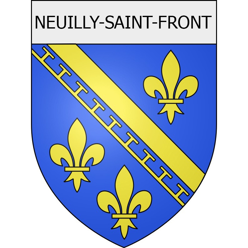 Stickers coat of arms Braine adhesive sticker