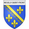 Stickers coat of arms Braine adhesive sticker