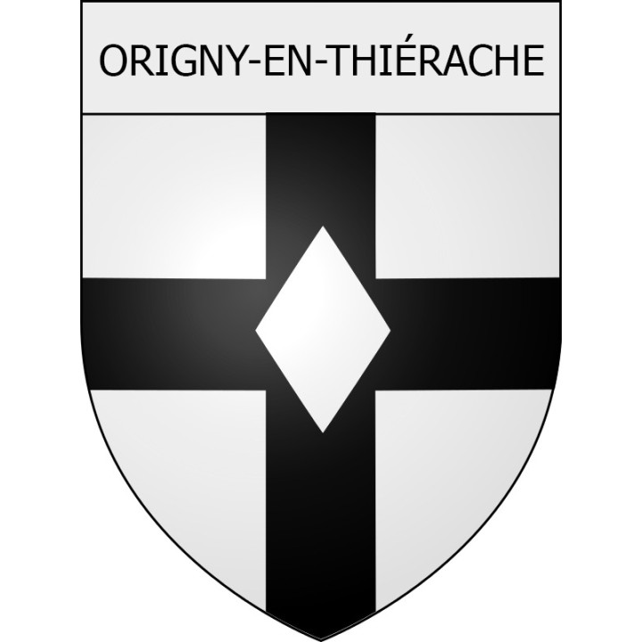 Stickers coat of arms Braine adhesive sticker