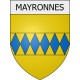 Mayronnes 11 ville Stickers blason autocollant adhésif