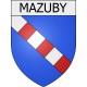 Mazuby 11 ville Stickers blason autocollant adhésif