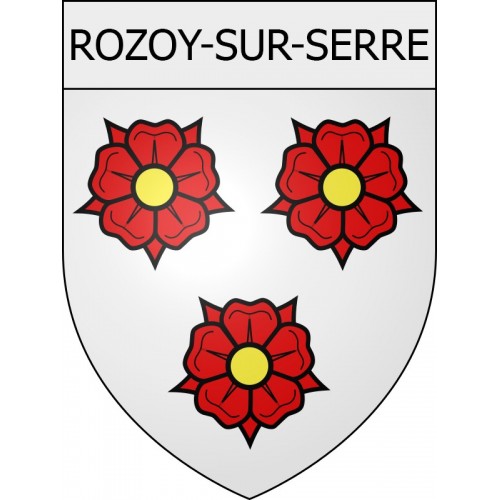Pegatinas escudo de armas de Braine adhesivo de la etiqueta engomada