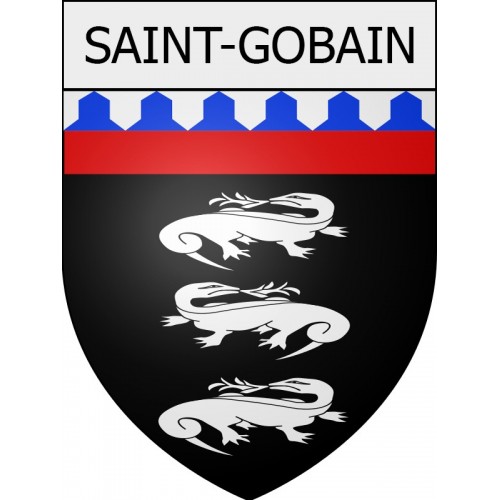 Stickers coat of arms Braine adhesive sticker