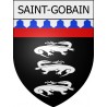 Pegatinas escudo de armas de Braine adhesivo de la etiqueta engomada