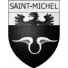 Stickers coat of arms Braine adhesive sticker