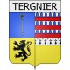 tergnier 02 ville Stickers blason autocollant adhésif